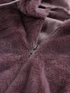 Fleece Hooded Purple Long Sleeve Autumn Winter Sweatshirts