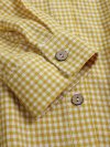 Plaid Women Long Sleeve Buttons Vintage Shirt For Women